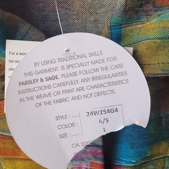 Parsley & Sage Multicolor Knit Jacket - Picture 4 of 9